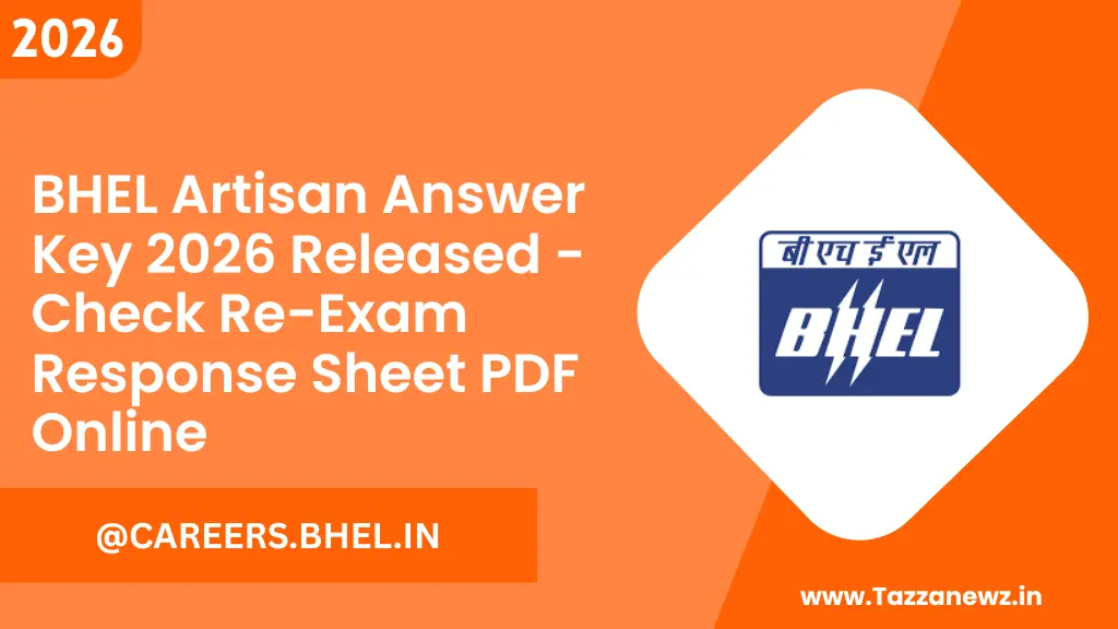 BHEL Artisan Answer Key 2026 Released