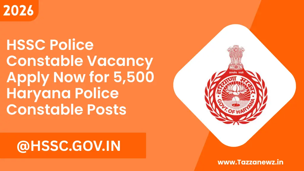 HSSC Police Constable Vacancy Apply Now