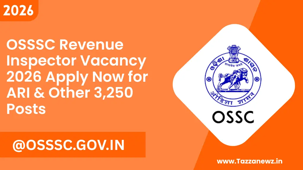 OSSSC Revenue Inspector Vacancy 2026