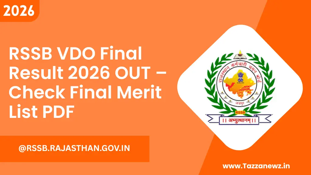 RSSB VDO Final Result 2026 OUT
