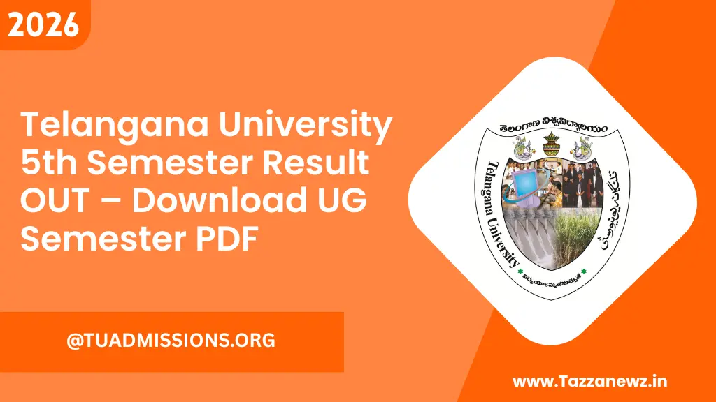 Telangana University 5th Semester Result OUT